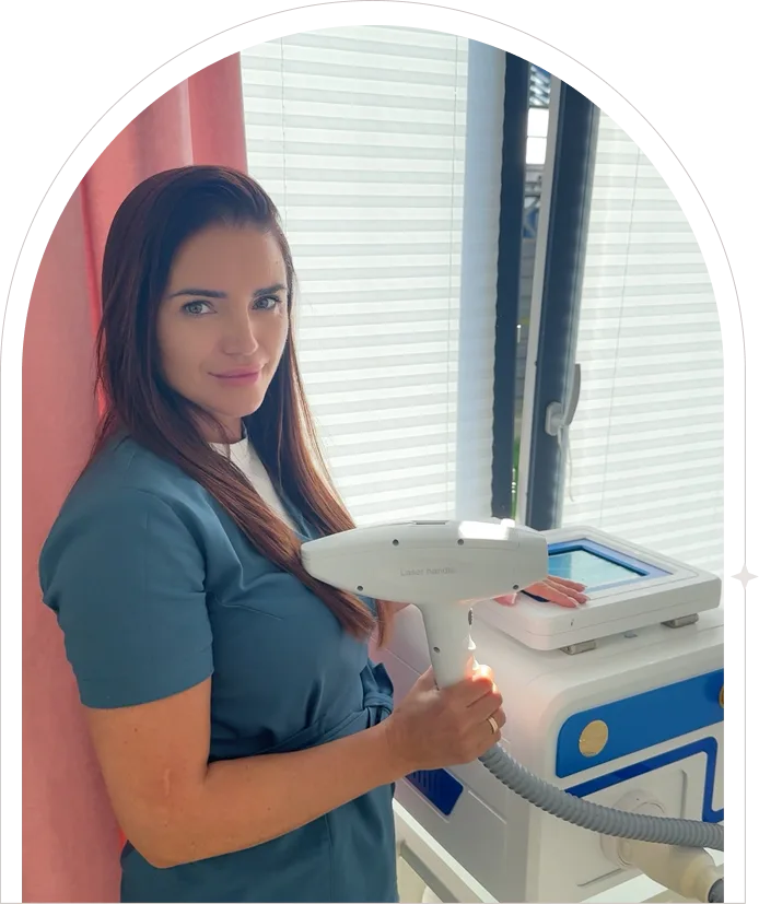 Usuwanie makijażu permanentnego przez Alicję Lutoborską